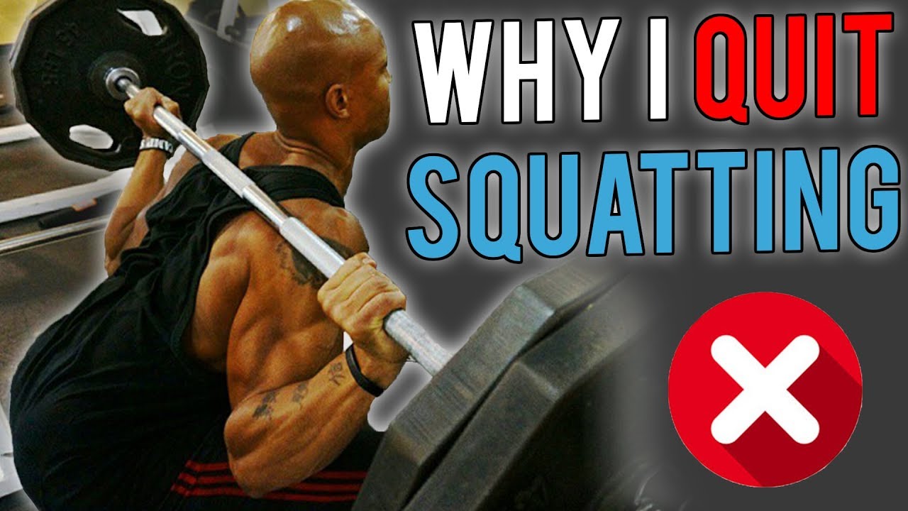 I'M NEVER SQUATTING AGAIN.
