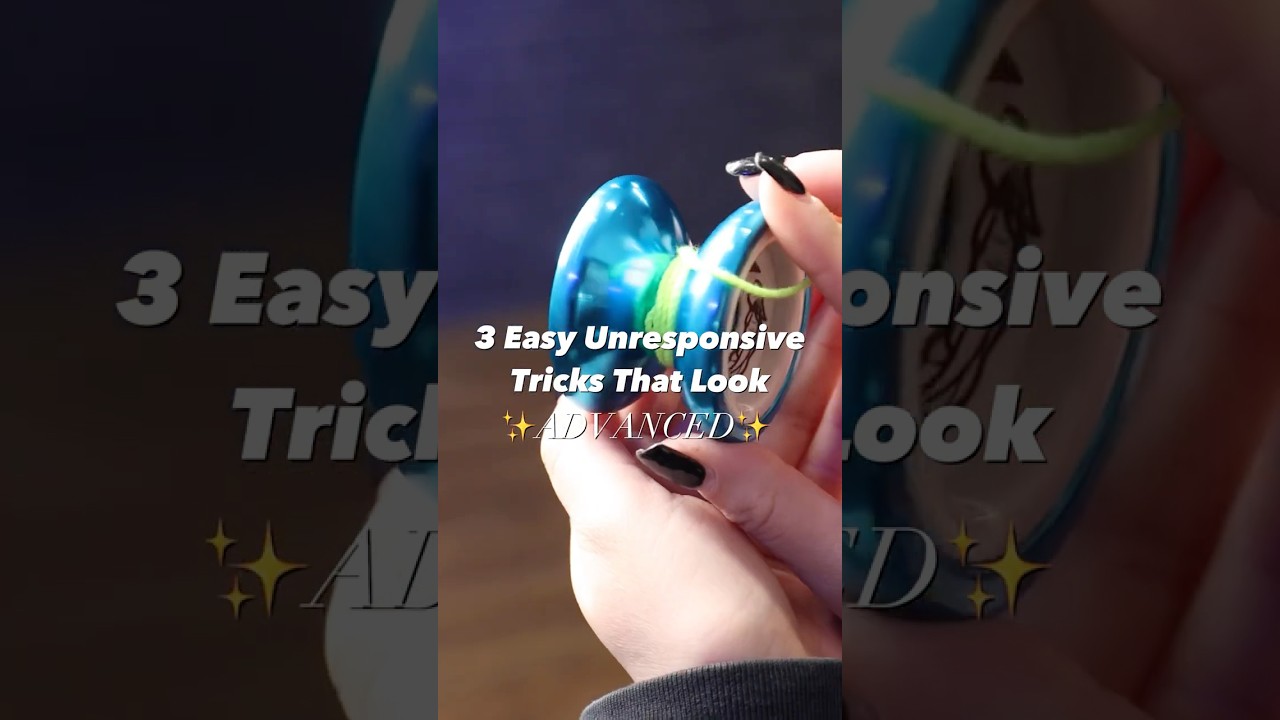 3 EASY Unresponsive Yoyo Tricks That Look ADVANCED #yoyotricks
