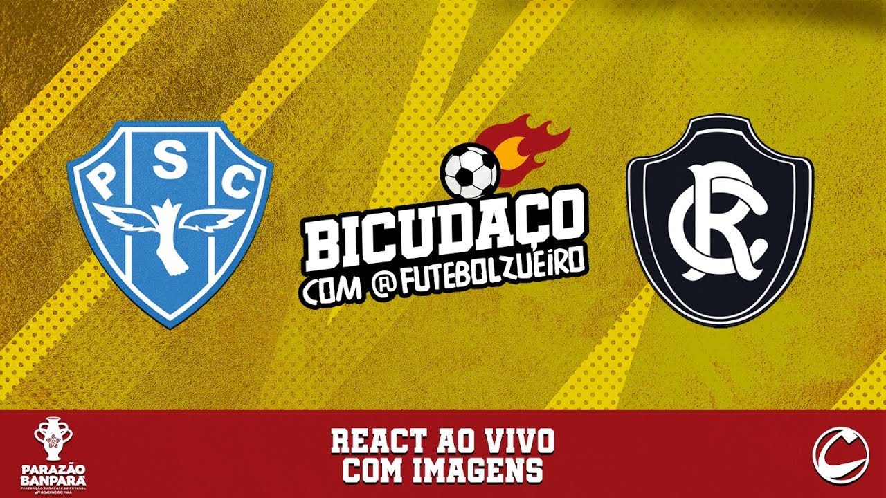 BICUDAÇO COM FUTEBOL ZUEIRO AO VIVO | Paysandu X Remo  - Parazão 2026