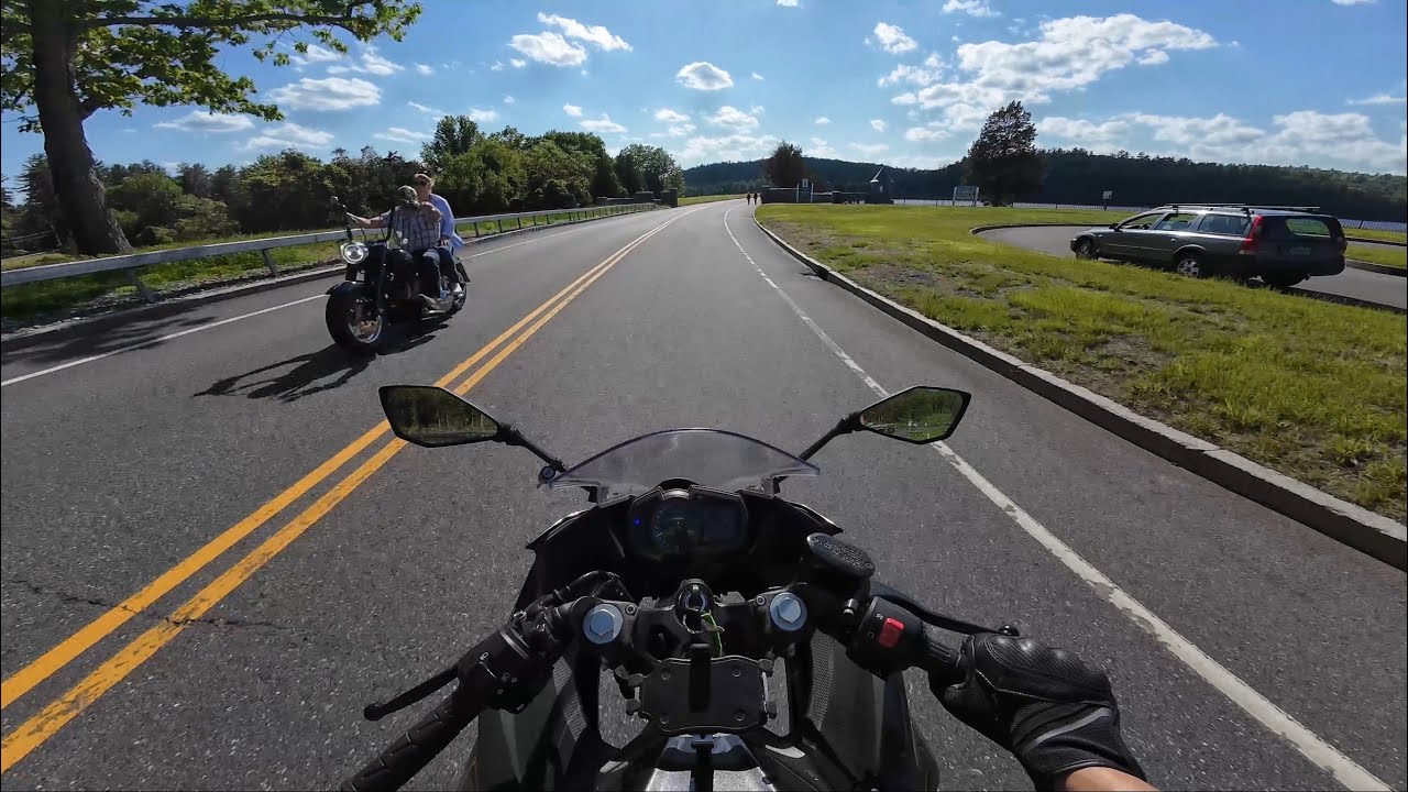 Sunday Ride on a Ninja 400 | Beginner Rider Getting A Bit Too Comfortable? | POV