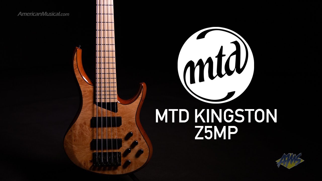 MTD Kingston Z5MP 5-String Bass Guitar - Ultra Comfortable Neck and Great Tones