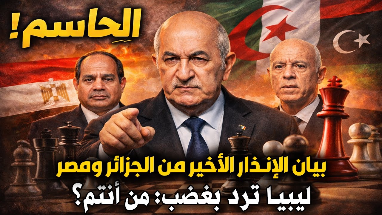 انقلاب في الموازين!.. خطة الجزائر ومصر وتونس لإنهاء 