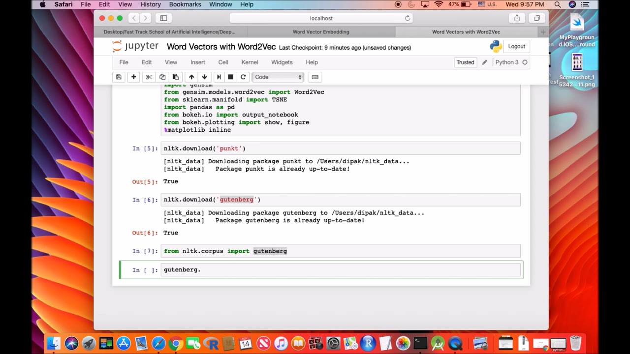 NLP205 1 Lab Word Vector Embedding Word2Vec Lab Implementation