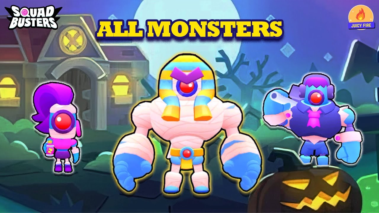 Squad Busters | All Monsters Preview | Spooky World Updated