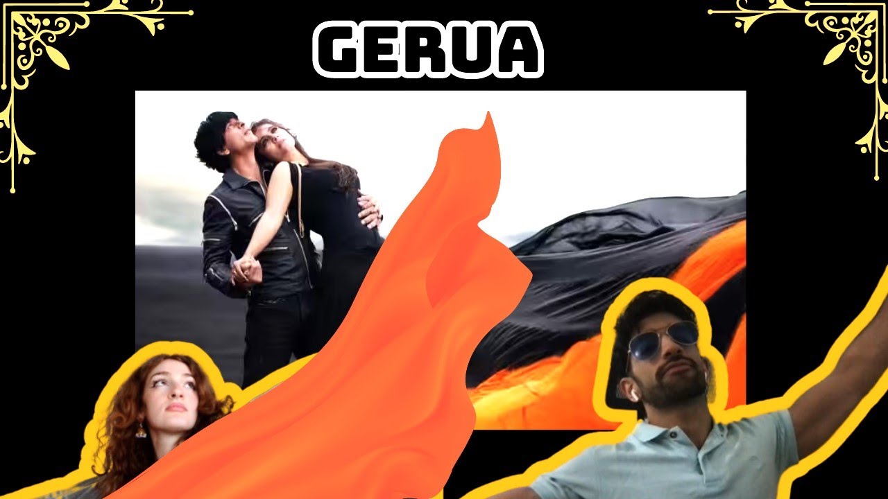 GERUA Song REACTION| SRK and Kajol| DILWALE #srk #kajol