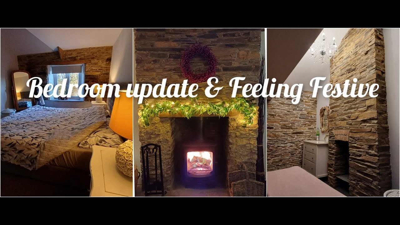 Cornish bedroom renovation update and putting up our Christmas tree.
