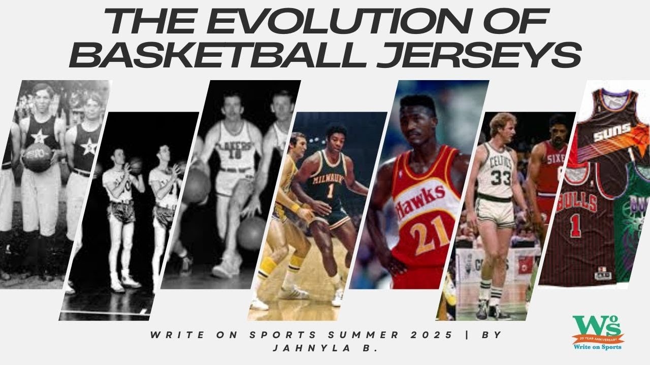The Evolution of Basketball Jerseys