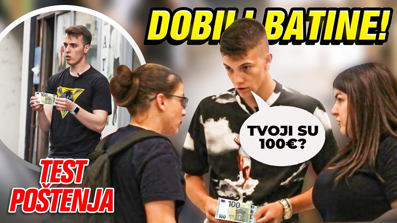 RADIMO TEST POŠTENJA SA PARAMA ! *napali kamermana* /w Choda