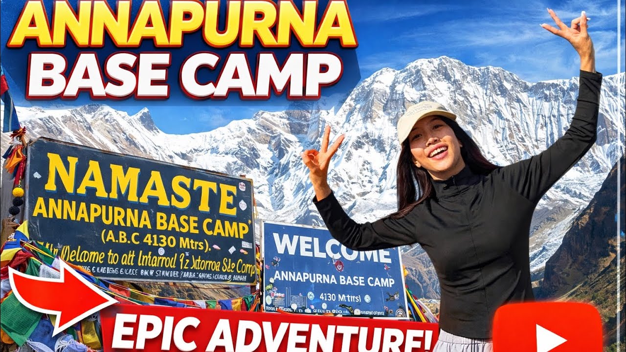 The Final Destination of Annapurna Base Came ( ABC)#annapurnabasecamp #adventurelife #travel- EP4🏔️ 