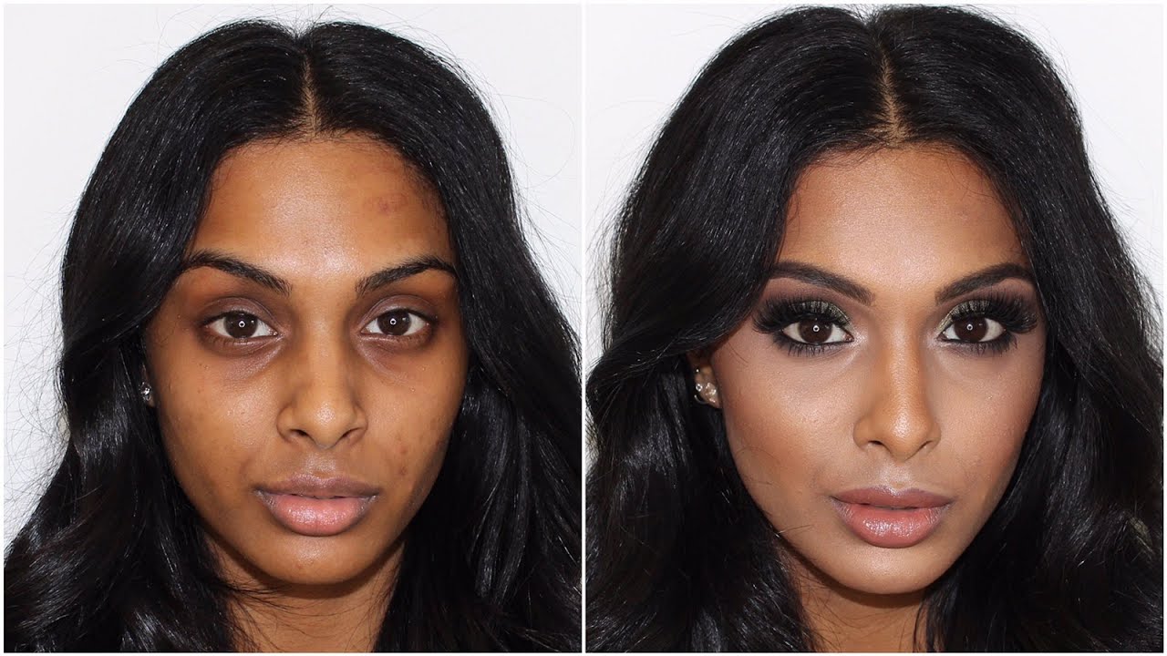 Khaki Smokey Eye WOC Makeup Tutorial ♡ Jasmine Hand