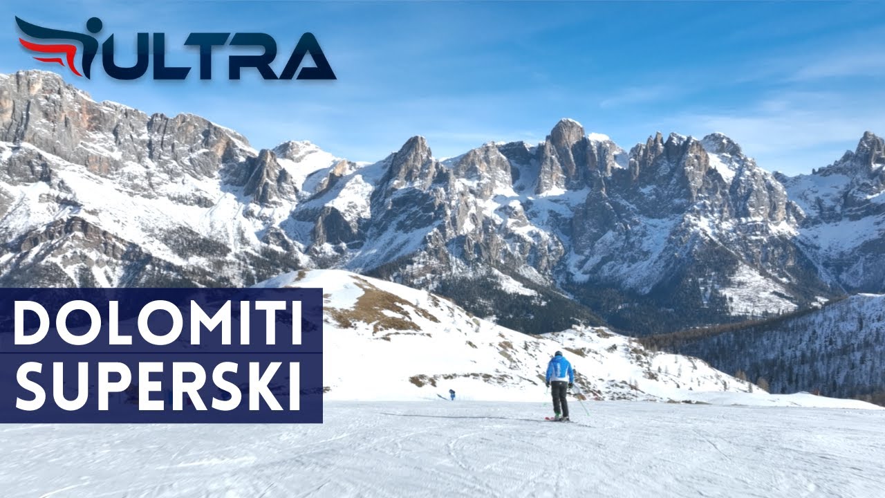 DOLOMITI SUPERSKI TOUR ep. 4 - Ski Area San Martino di Castrozza, Passo Rolle - ICARUS ULTRA