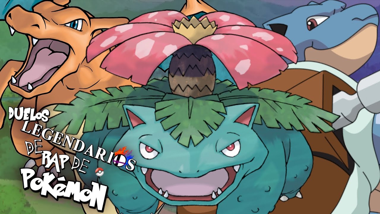 Charizard vs Blastoise vs Venusaur Rap. Duelos Legendarios de Rap de Pok&eacute;mon (Prod. H3 Music)
