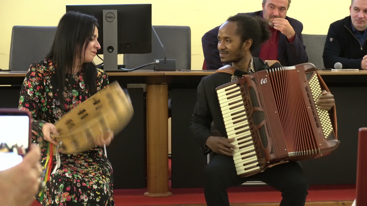 Daria Falco e Bruno Galeone