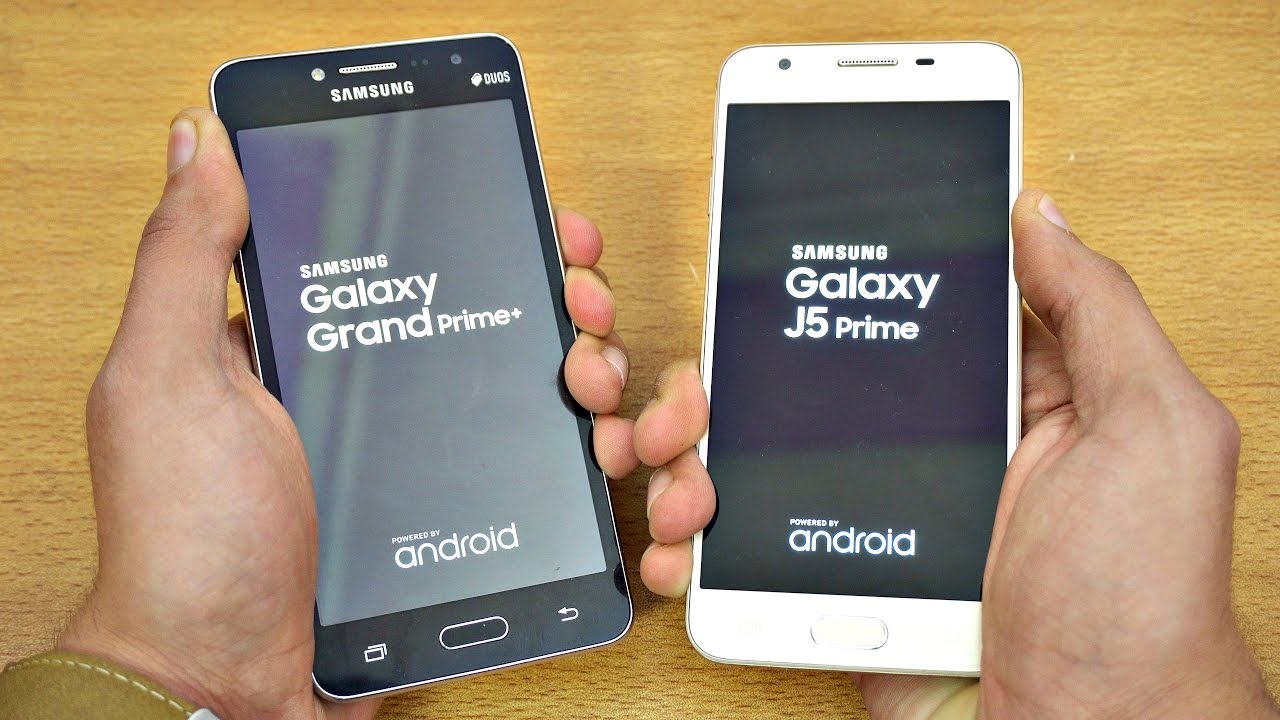 Samsung Galaxy Grand Prime Plus vs Galaxy J5 Prime - Speed Test! (4K)
