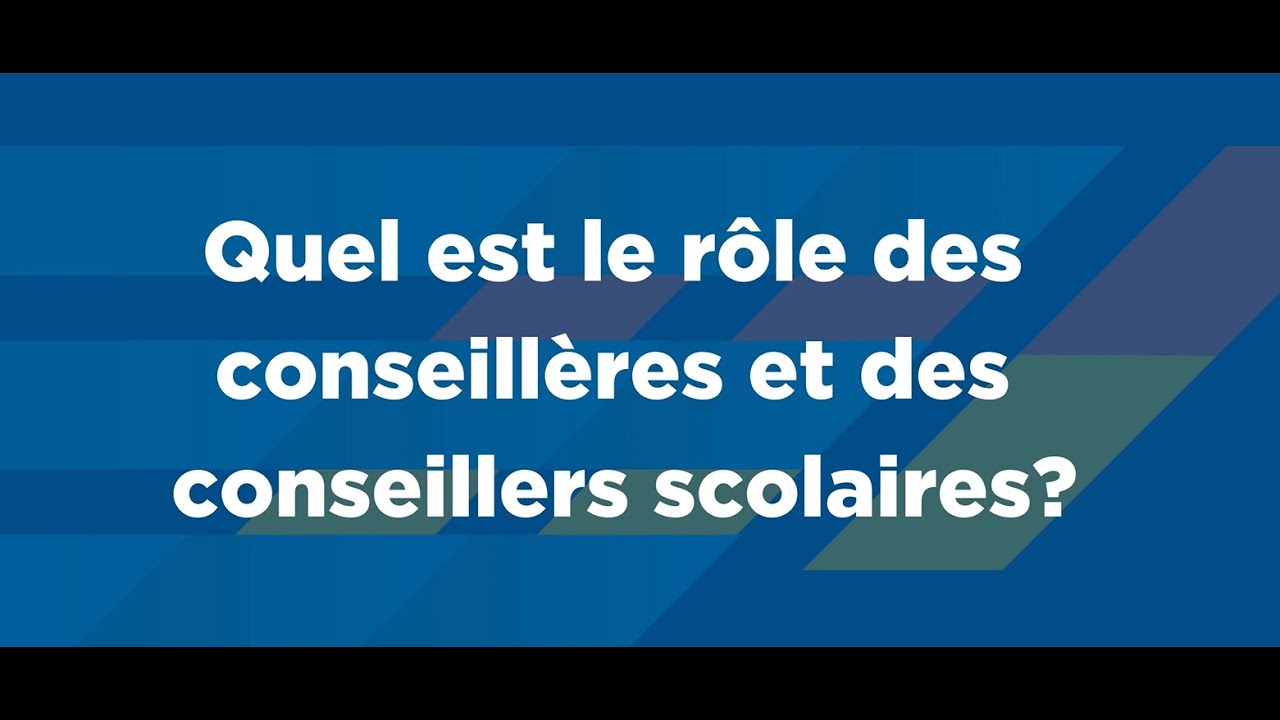 Question de gouvernance : le r&ocirc;le des conseill&egrave;res et conseillers scolaires