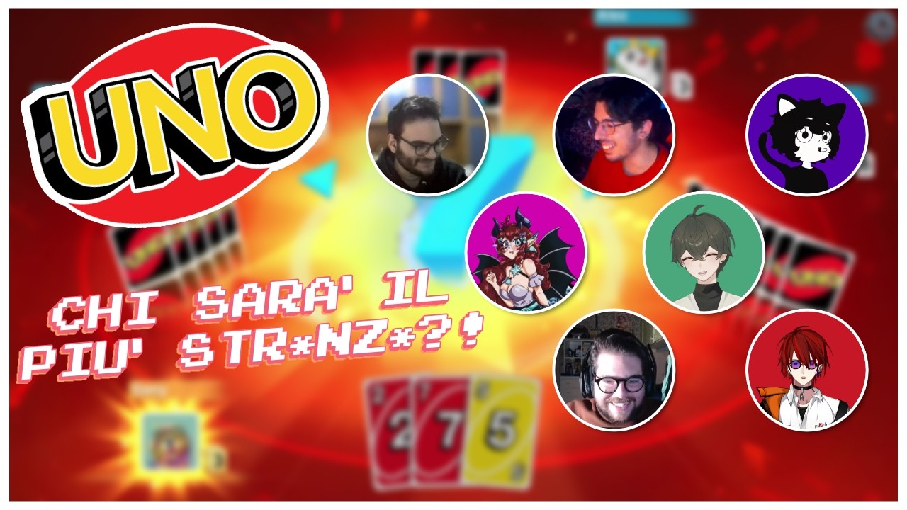 🎴 UNO: IL GIOCO PIÙ TRANQUILLO DI SEMPRE! │ Serata Board Game !discord !social 🎴