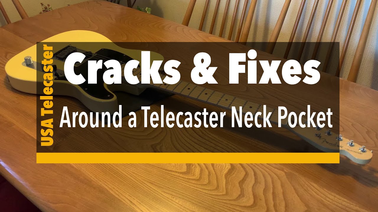Are cracks in the neck pocket of the guitar structural?