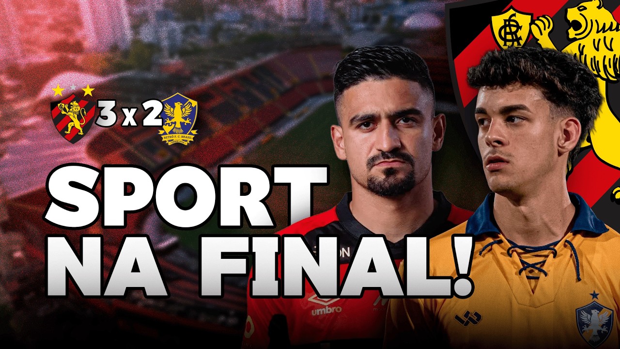 A ILHA FERVEU E O SPORT DERROTOU O RETRÔ NA SEMIFINAL