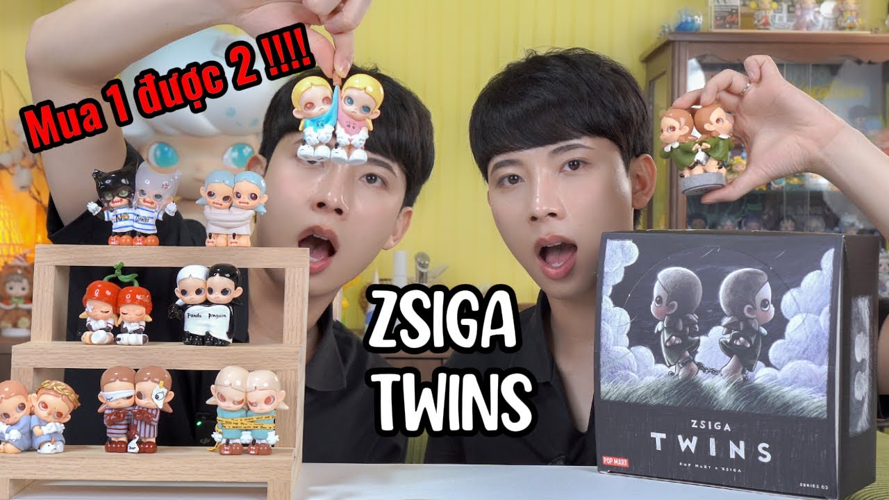 Bộ Art Toy Đỉnh Nhất Đầu Năm 2024 | Zsiga Twins