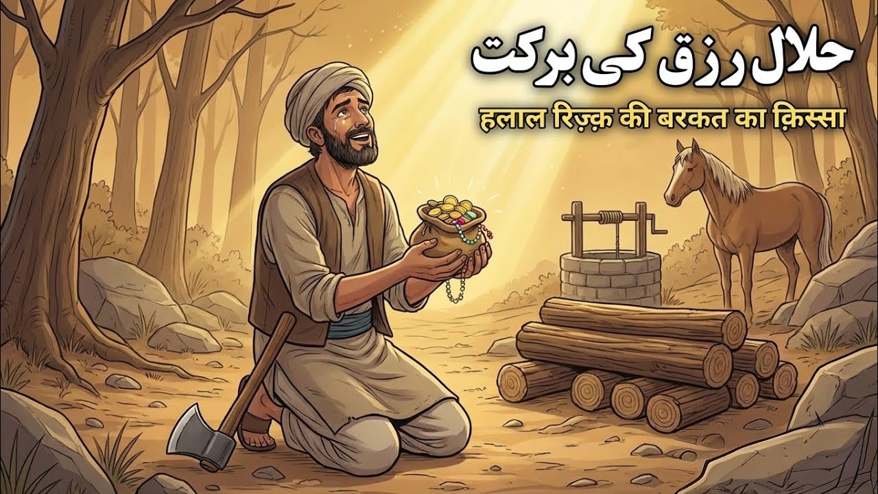 Halal Rizq Ki Barkat | Ek Garib Mazdoor Ki Imandari | Dil Hila Dene Wali Kahani
