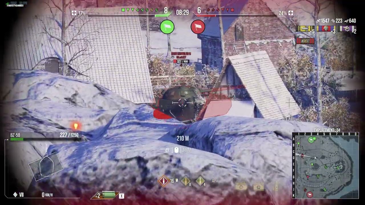 World of Tanks Master en B Z-58 [3020 de dommage/5 kills]
