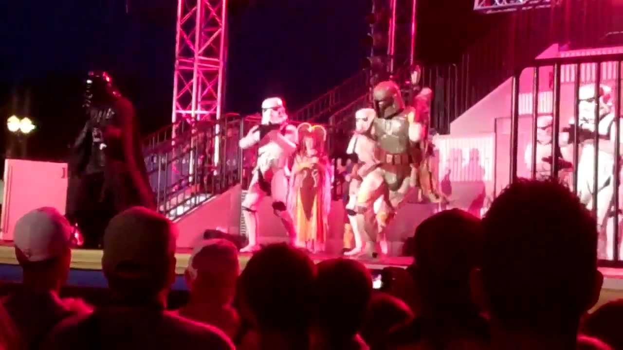 Darth Vader Smooth Criminal Star Wars Weekend Disney 2012