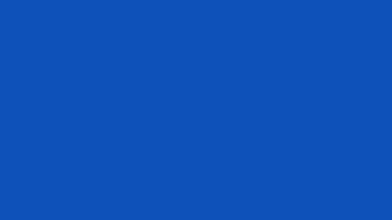 Sapphire Blue Screen