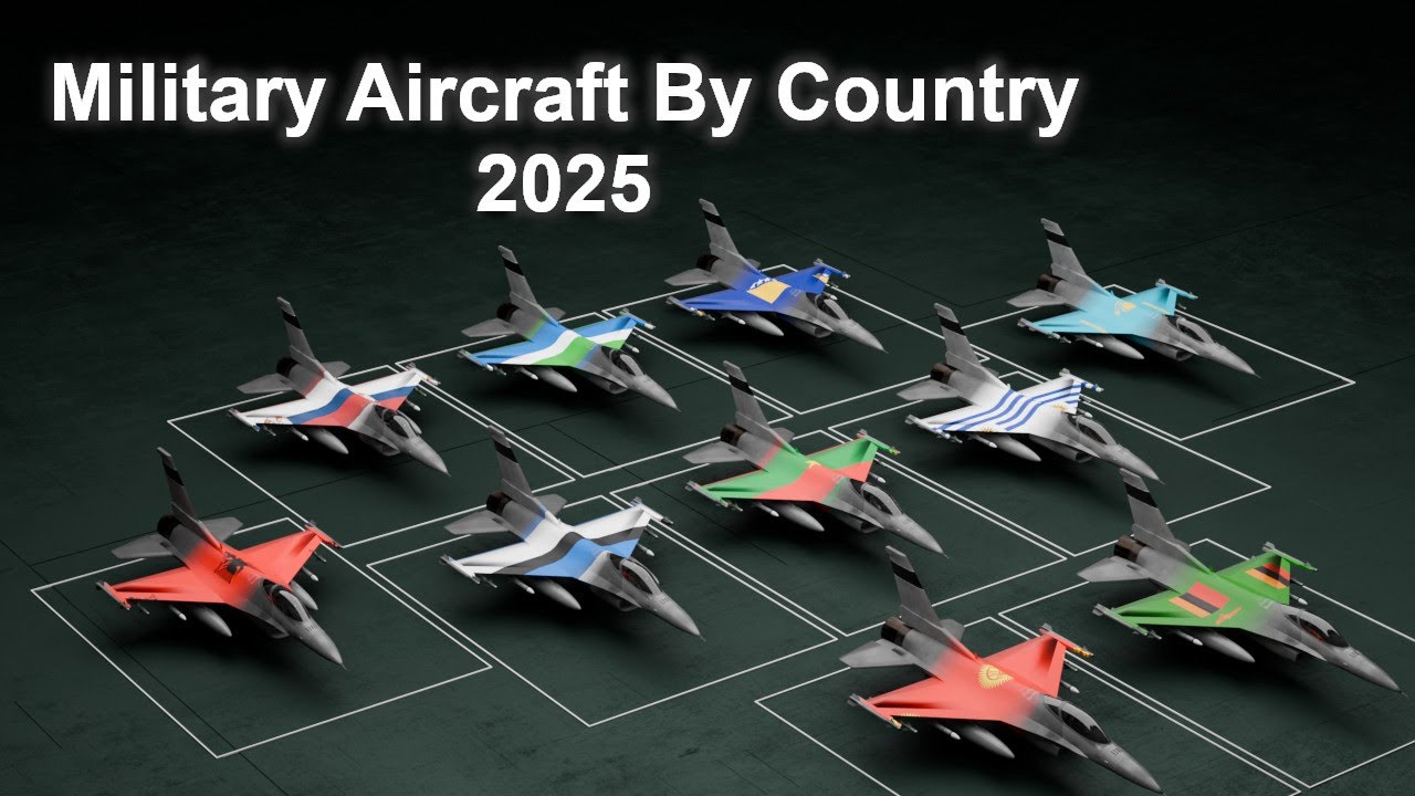 Global Airpower Ranking: Military Aircraft by Country (2025)