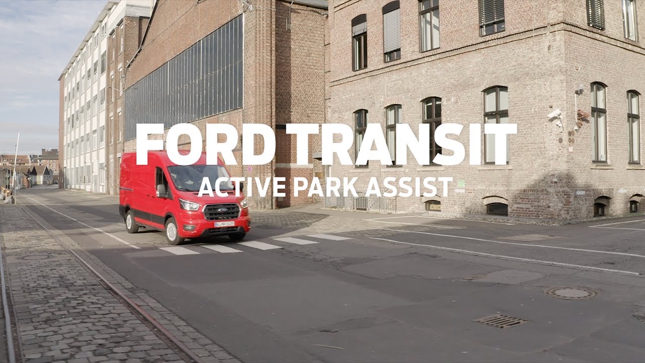 Ford Transit with Active Park Assist technology