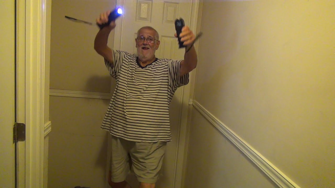 GRANDPA'S SECOND TASER!
