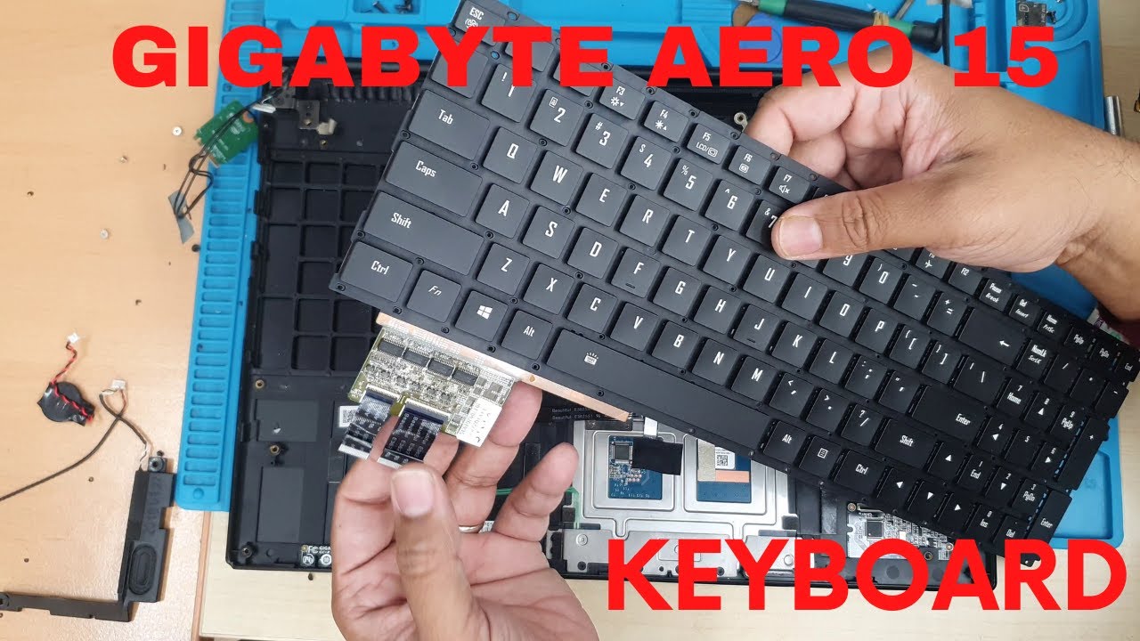 Руководство по замене клавиатуры Gigabyte Aero 15 | Пошаговое руководство