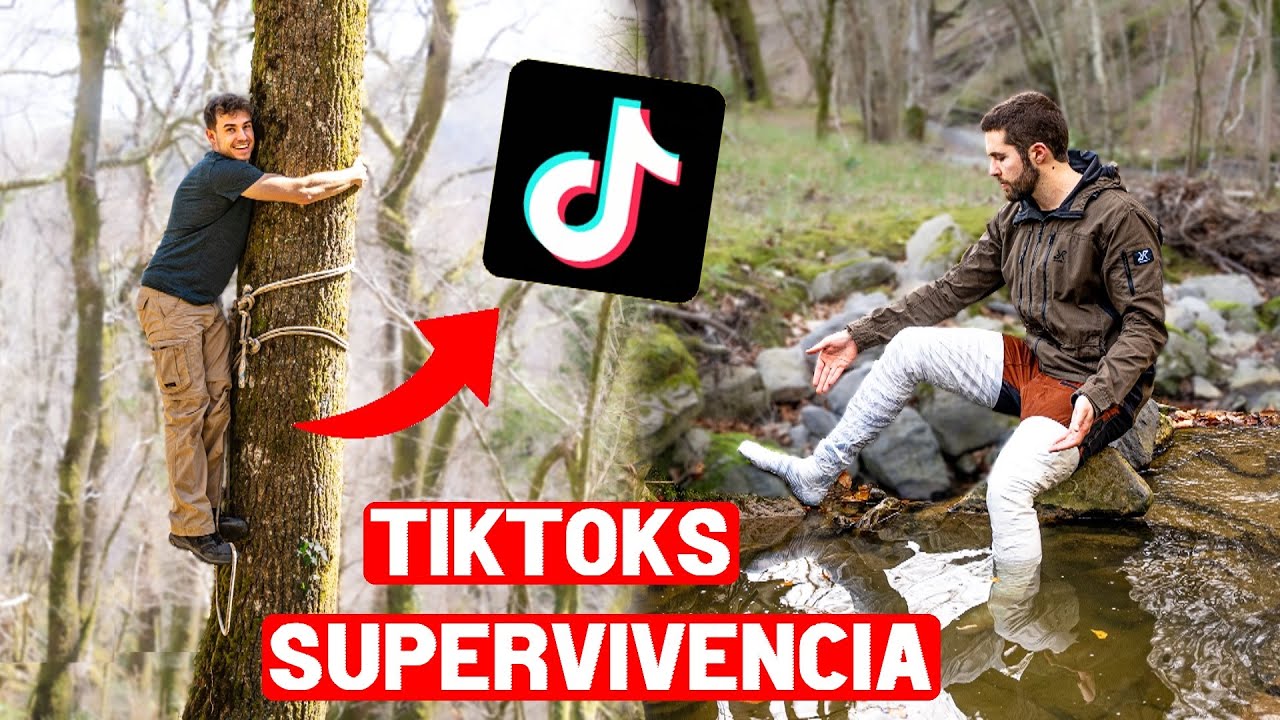 Probando TikToks De Supervivencia Con @Deividcat