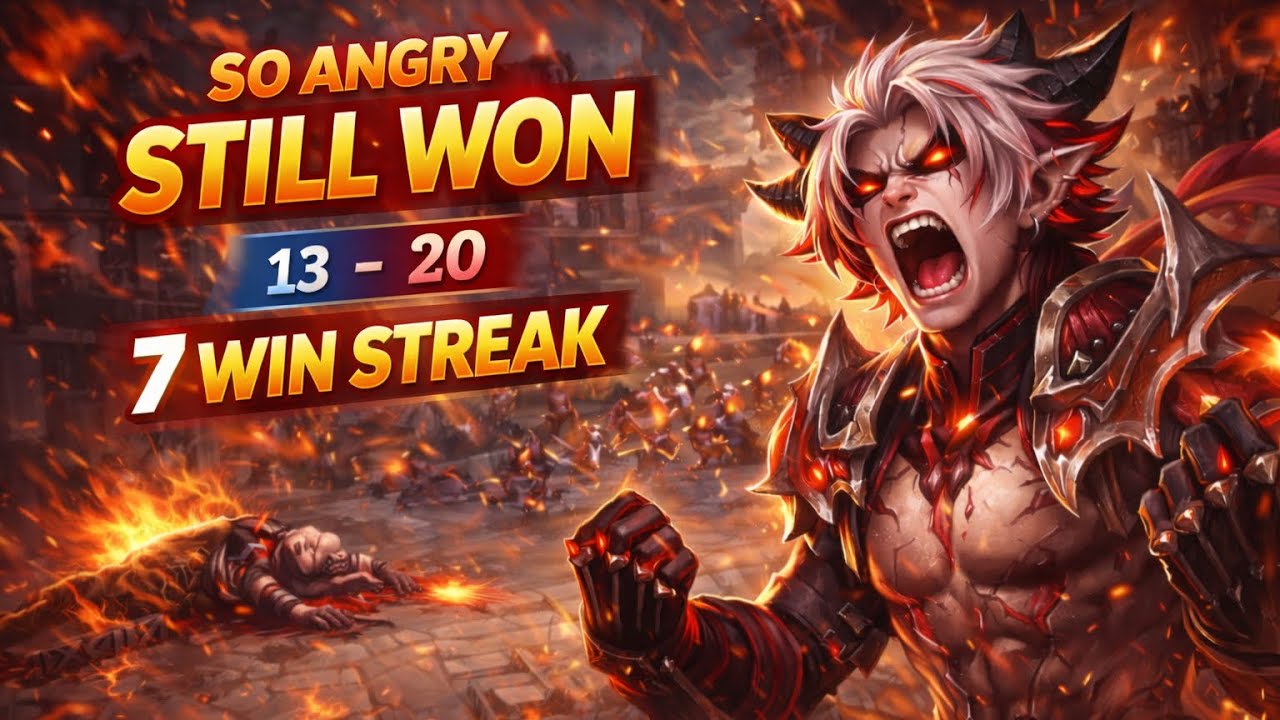 I Died Over and Over… But We STILL Won | 7 Win Streak Dyrroth