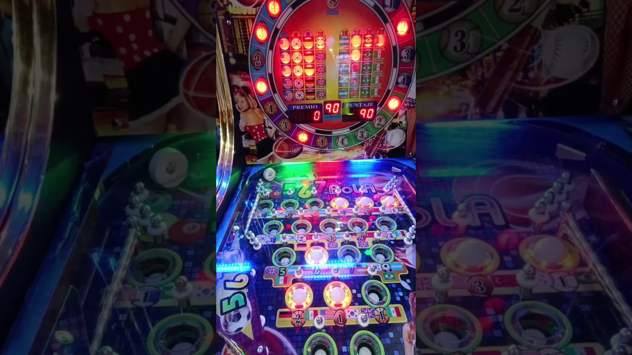 Tuvimos muy buenos juegos ⚽🍉 y ninguno se nos hizo 🍀🇰🇷🇩🇪🇦🇺🇨🇳🇧🇷🎊 PINBALL 7 BOLAS 