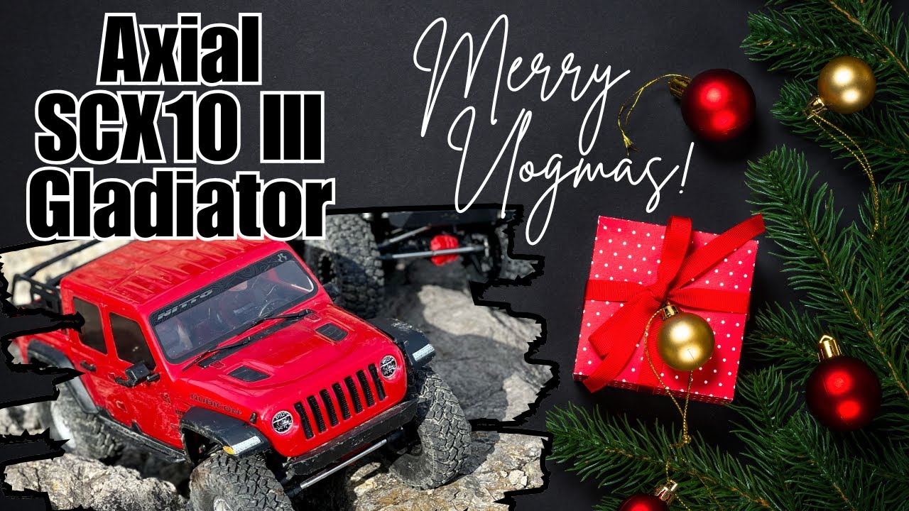 Vlogmas 2024: SCX10III Gladiator Worth it? [2024] #axial #scx10iii #jeepgladiator