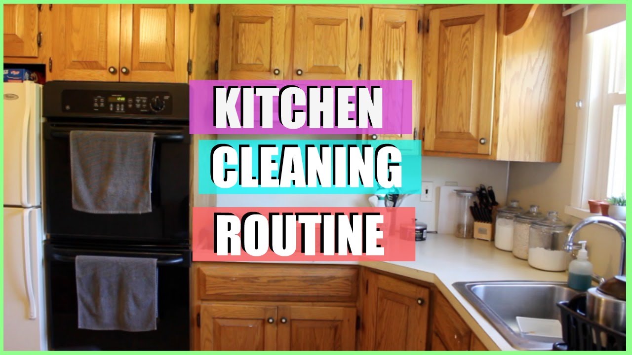CLEAN WITH ME | Speed Cleaning Kitchen | Hip 'n Creative