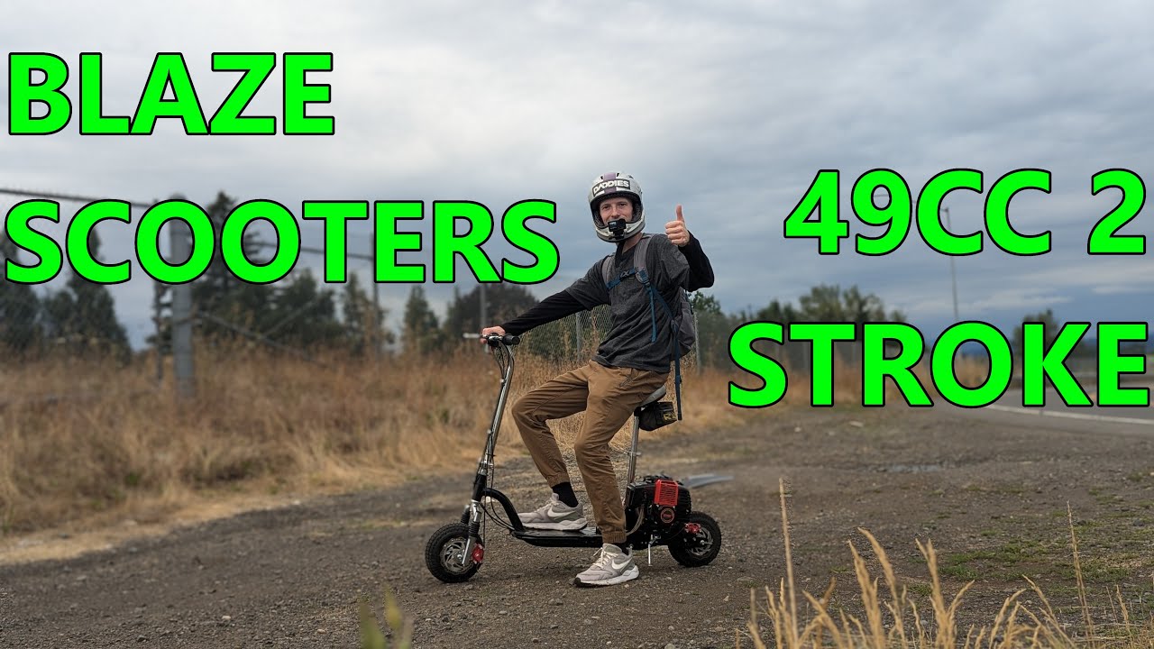 Blaze Scooters 49cc 2 Stroke Initial Thoughts/Cruise