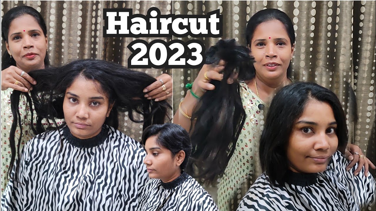 Finally My New Hair Cut & New Style Look 2023 | Anglo Indian look hairstyle|New Creation 21.5
