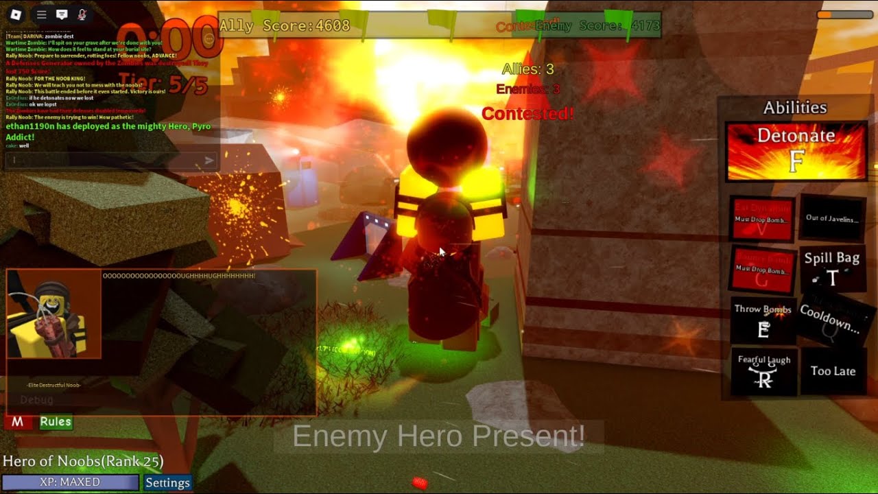 Reaching true tier 5 as the reworked Elite Destructful