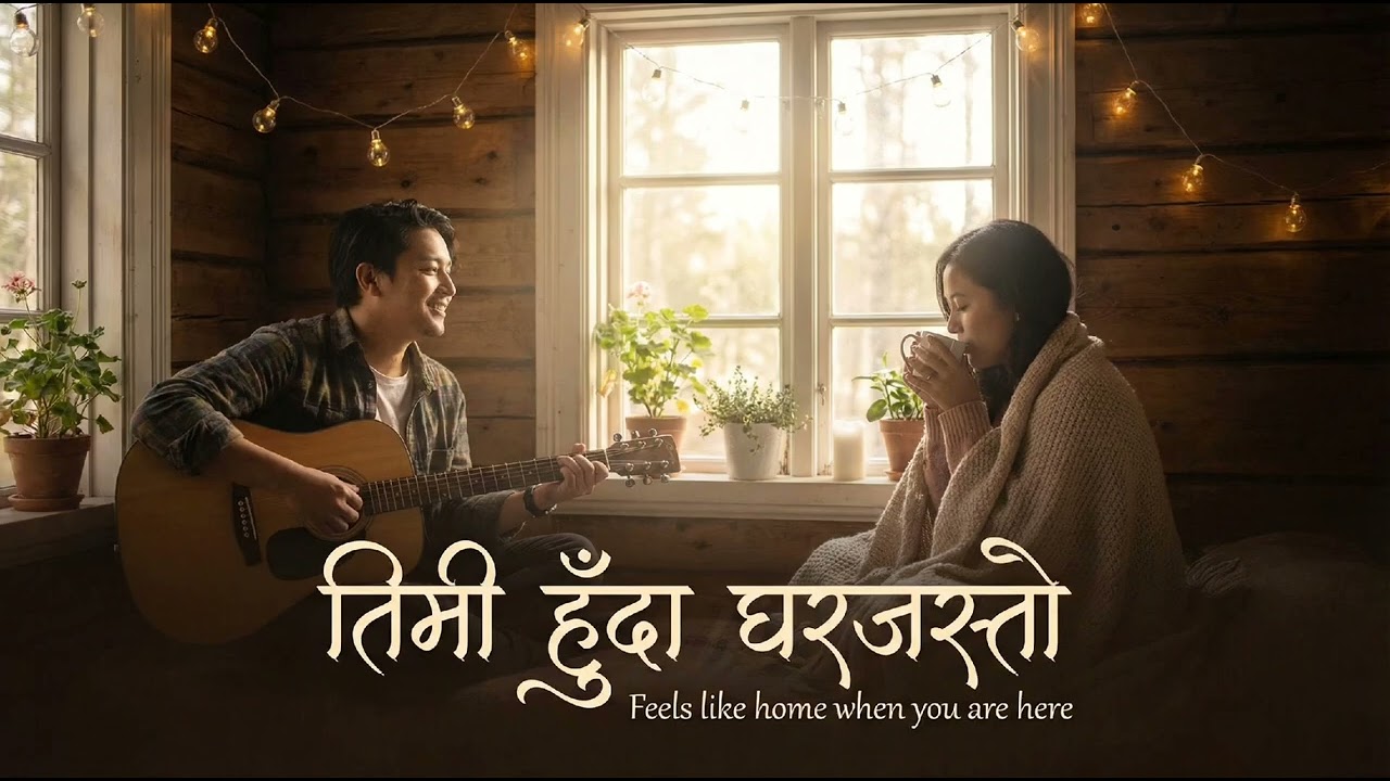 तिमी हुँदा घरजस्तो | A Nepali Romantic Song | Official Music Video