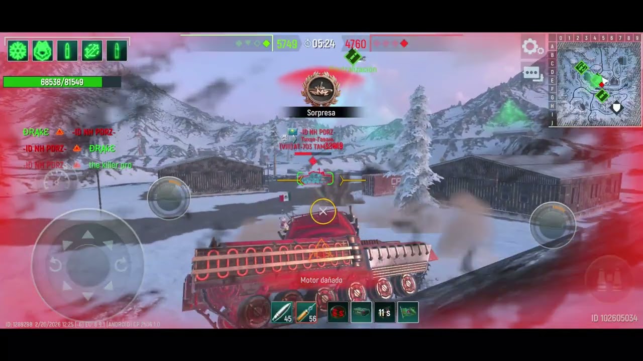 TANK FORCE (DRAKE) Sacando a pasear al DeadMoroz [ 1vs 1 ]