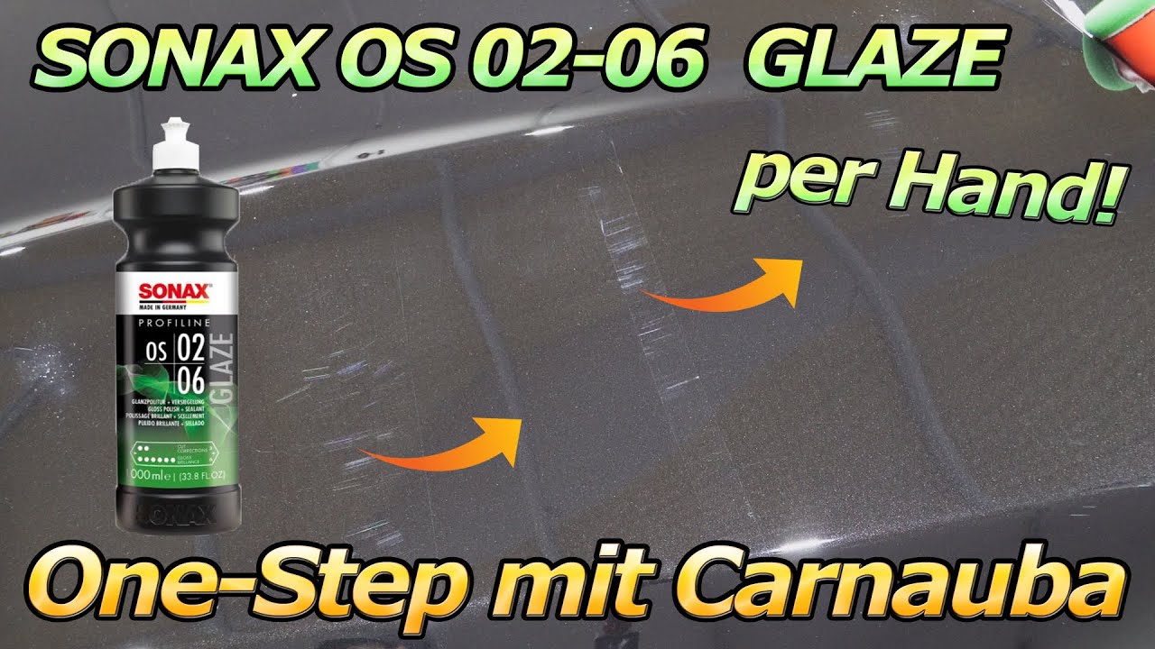 Testen wir die neue SONAX OS 02-06! Polieren per Hand - Kratzer entfernen und leichter Lackschutz #1