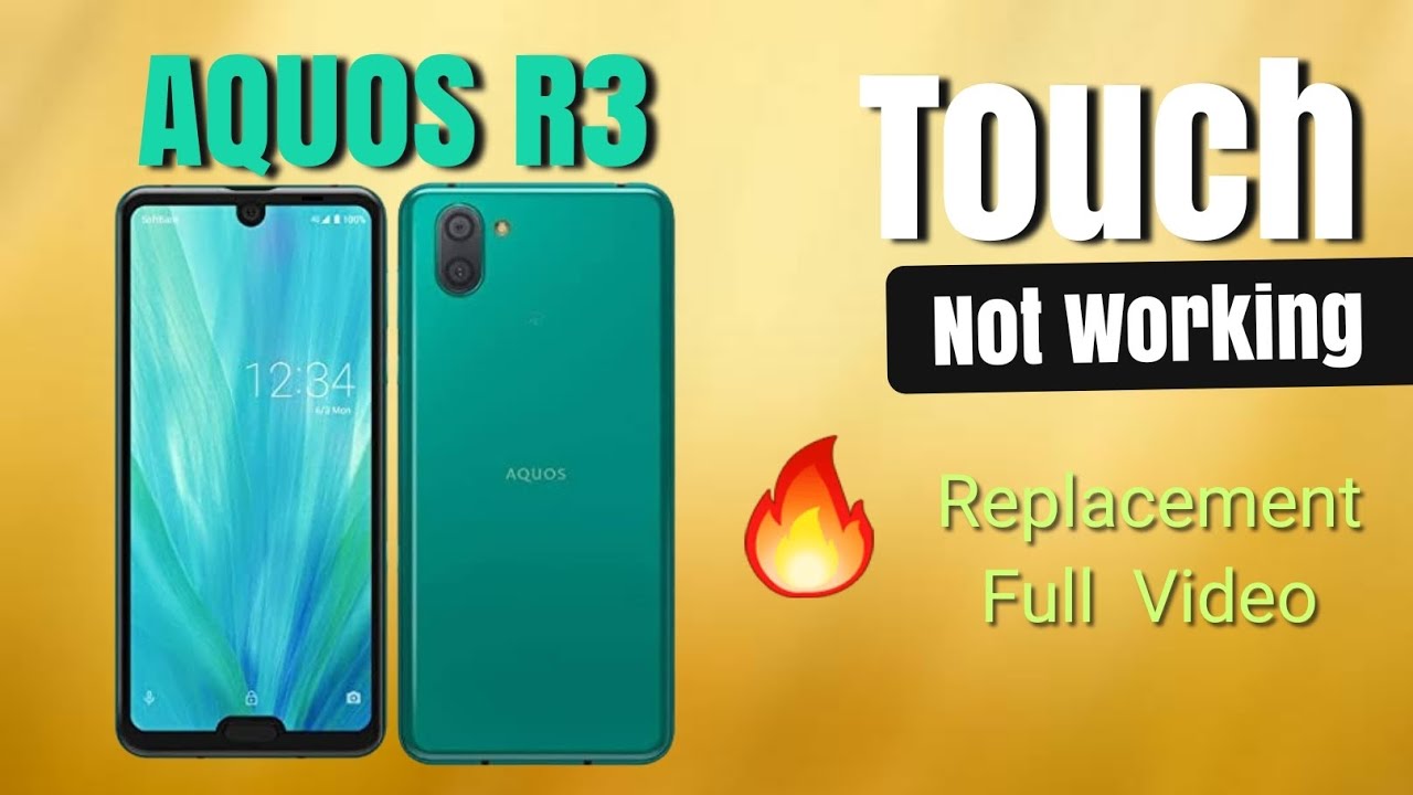 AQUOS R3 TOUCH NOT WORKING |AQUOS R3 TOUCH REPLACE| AQUOS_R3_HALF_TOUCH_WORKING