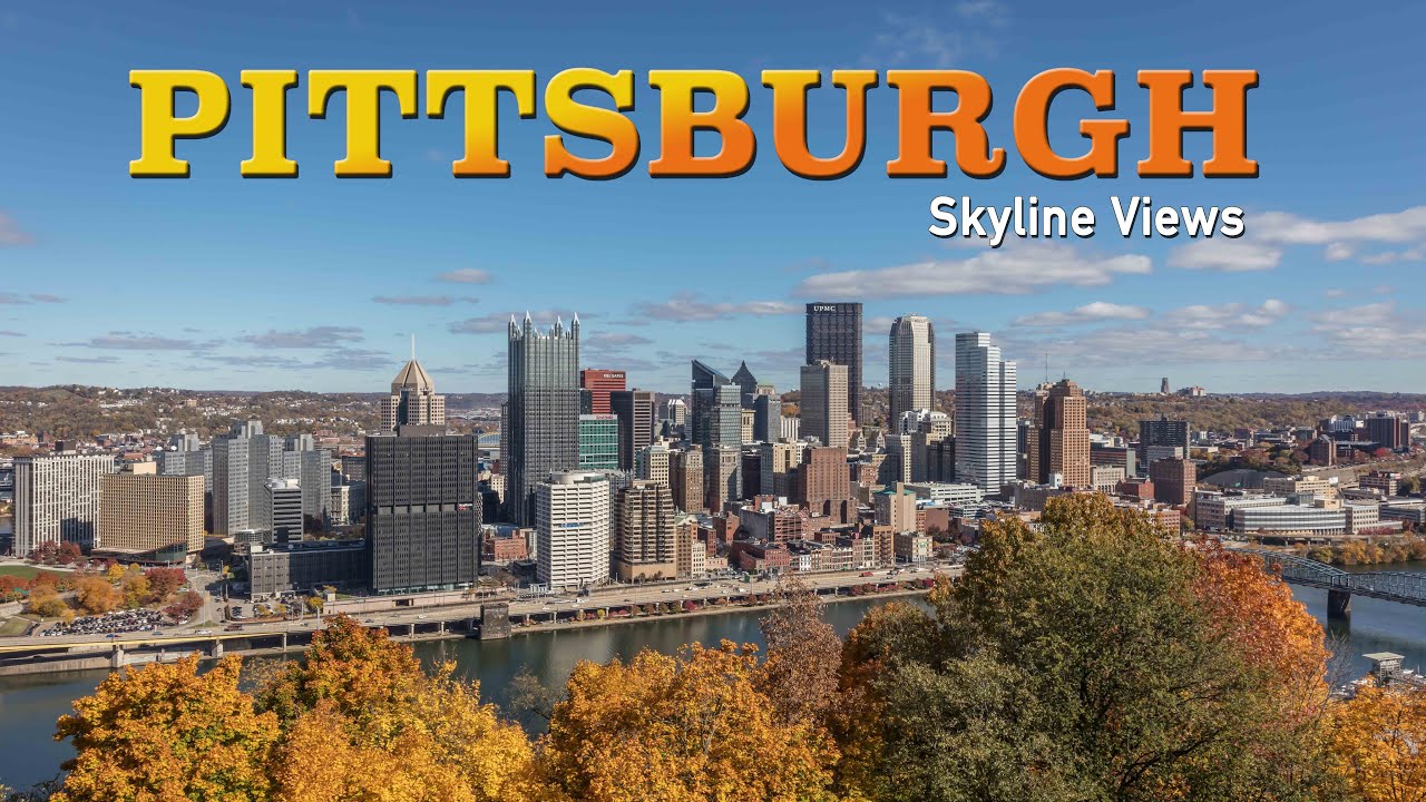 Awesome Pittsburgh Skyline Views in 4k
