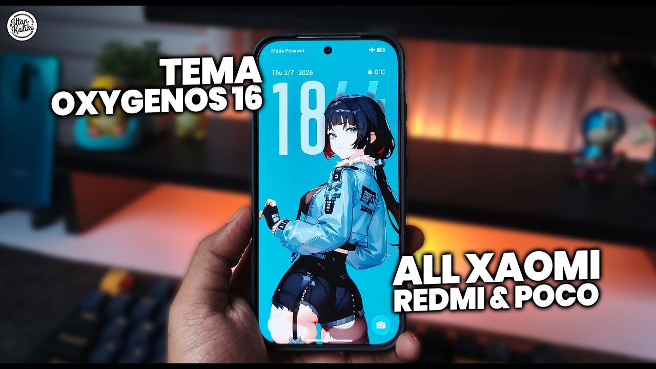 WAJIB COBA! Tema OxygenOS 16 Untuk Semua HP Xiaomi, REDMI & POCO - KEREN & BISA KUSTOMISASI!