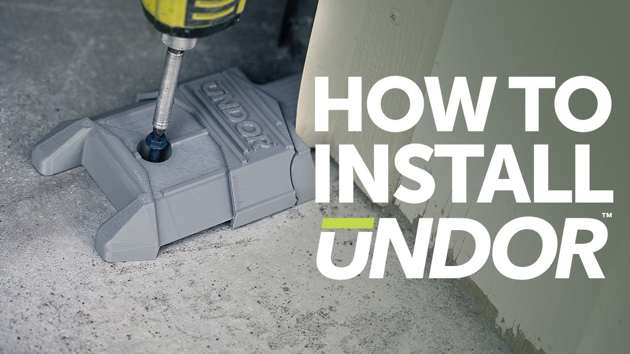 How To Install UNDOR | DIY Installation Instructions