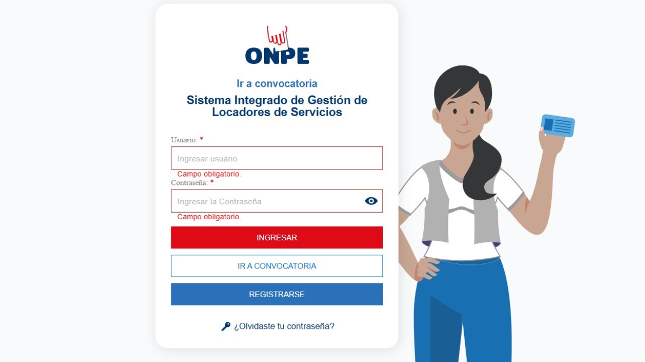 Gu&iacute;a Completa de registro en SIGLOC 2026 | Paso a paso para postular virtualmente a la ONPE