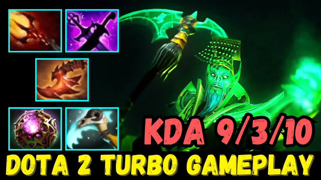 [Turbo Mode] Dota 2 Necrophos Mid Carry &ndash; Dominating Lane & Deleting Enemies