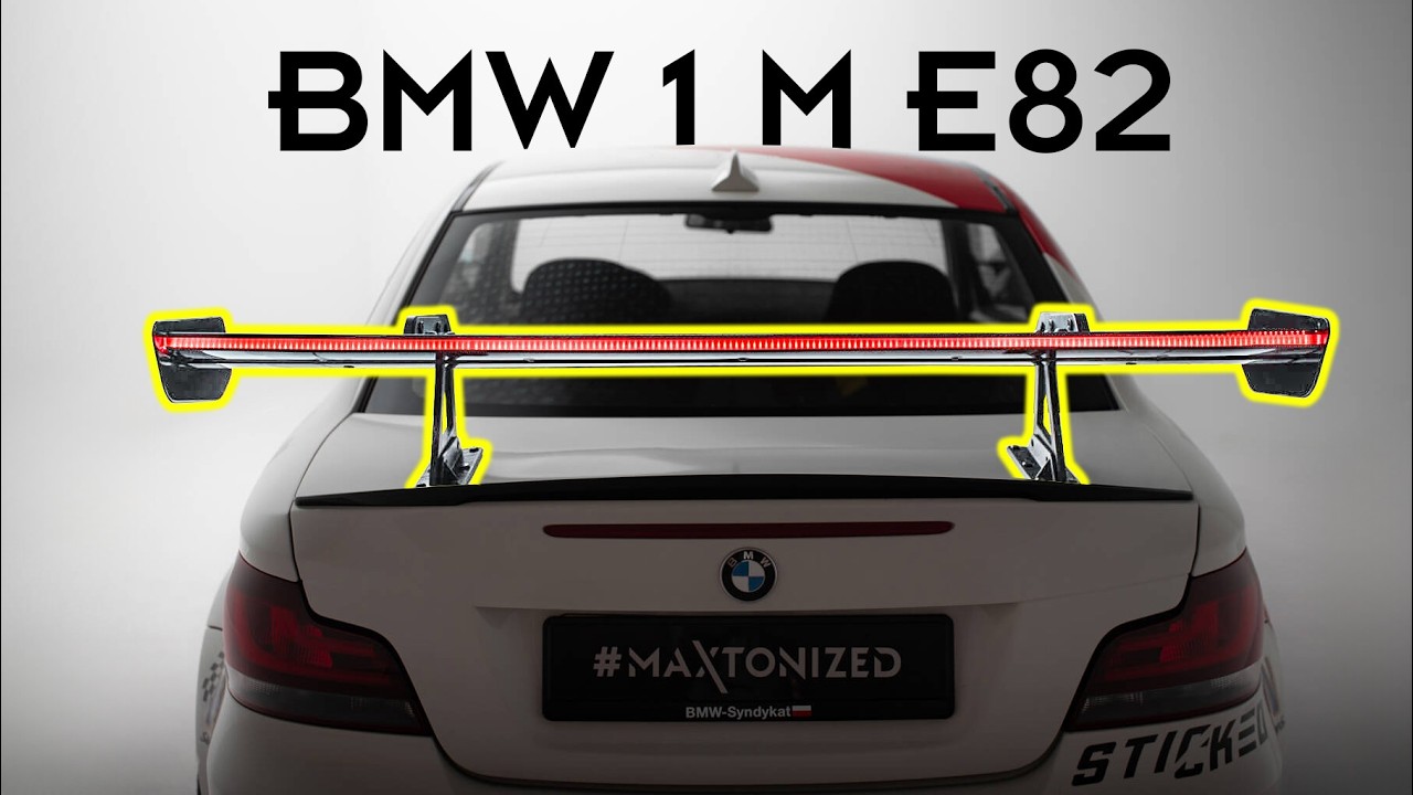 BMW 1 M E82 (2007-2013) | Maxton Design Carbon Spoiler | #maxtonized