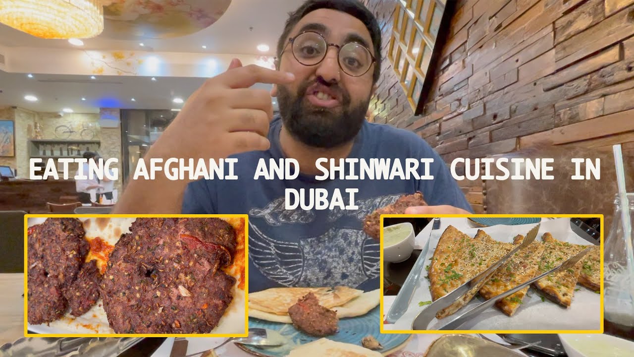 Eating Afghani and Shinwari Kebabs along with Uzbik Pallav in Dubai with Big Poppa! #ThemForkBuddies